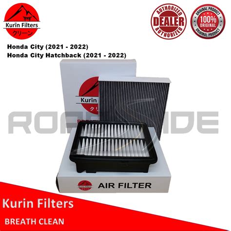 Kurin Combo Filters Air Charcoal Cabin For Honda City And Honda