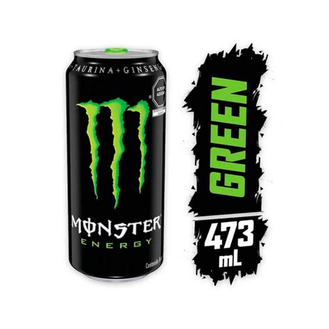 Bebida Energizante Monster Energy Green Lata X Ml La Vaquita