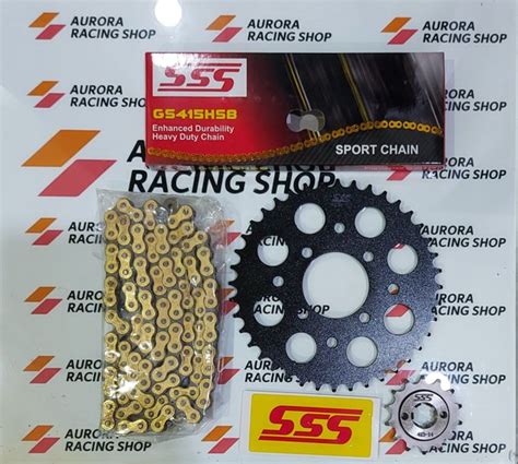 Jual Gear Set Sss Black Satria Fu Old New Barong Injeksi