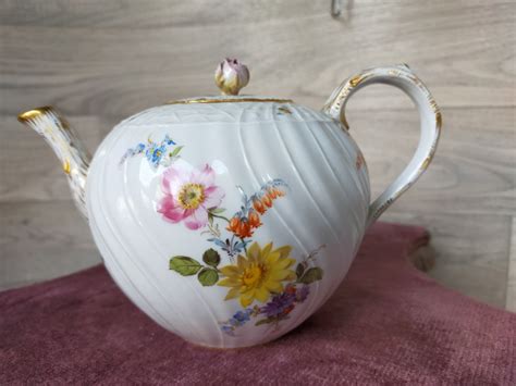 Proantic Meissen Porcelain Teapot