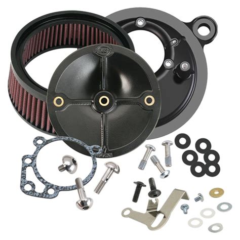 S S Cycle Stealth Air Cleaner Kit For Shorty Super E G Carburetor For