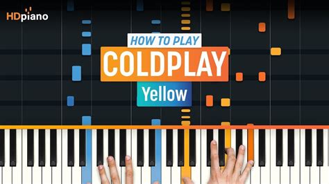 Piano Tutorial For Yellow By Coldplay Hdpiano Part 1 Youtube