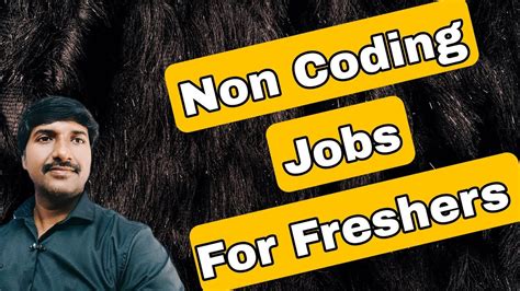 IT Jobs Without Coding For Fresher Non Coding Jobs For Beginners