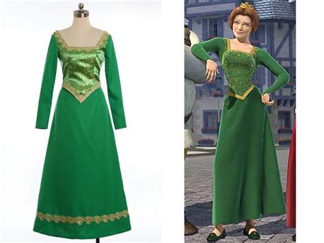 Princess Fiona Wedding Dress Costume Cosplay And Movie Costumes