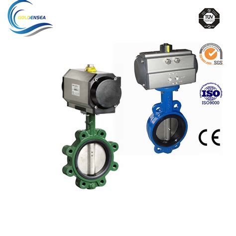 High Quality Custom Inch Cast Iron Wafer Butterfly Valves China Butterfly Valves And Wafer