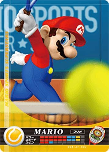 Amazon Nintendo Mario Sports Superstars Amiibo Card Tennis Mario