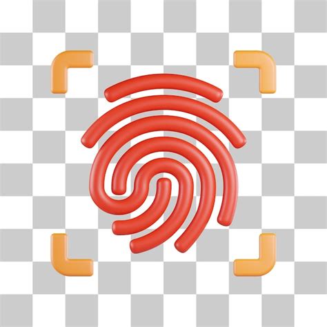 Premium Psd Fingerprint D Icon