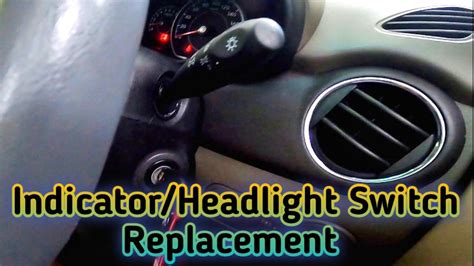 Hyundai I10 Indicator Headlight Switch Replacement YouTube