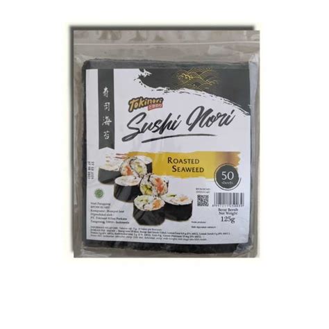 Jual Grade A Tokinori Sheet Yaki Sushi Nori Halal Mui Seaweed