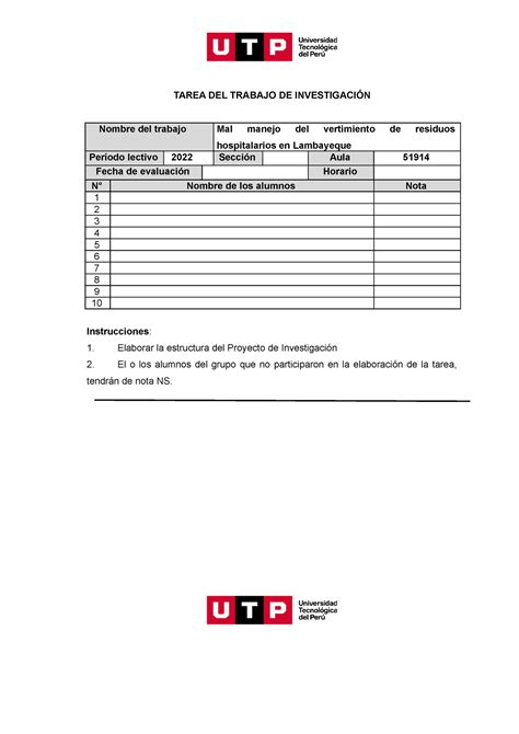 AC S17 Semana 17 Informe Final Grupo 1 TAREA DEL TRABAJO DE