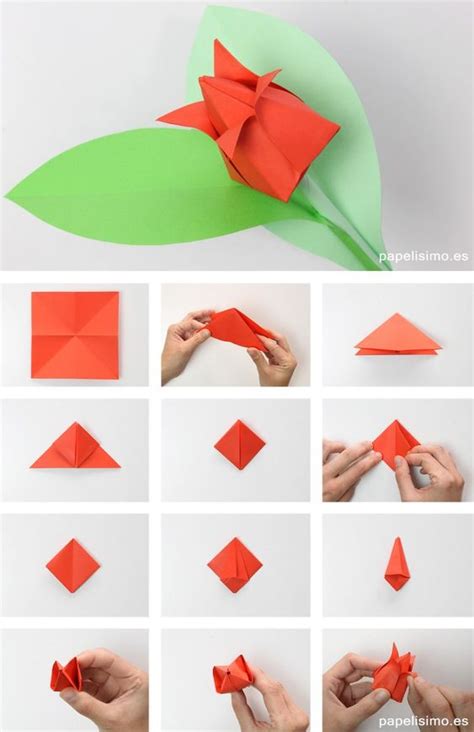 Origami Vouwen Knutselen Met Papier Makkelijk