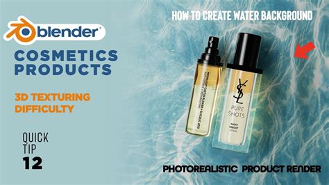 How To Create Realistic Water Background In Blender Quick Blender Tip