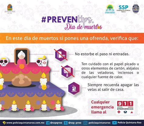 SSP QROO on Twitter En este DíadeMuertos te compartimos los