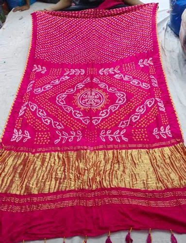 Printed Modal Silk Dupatta Half Fine Zari Gold At Rs 1000 In Surat