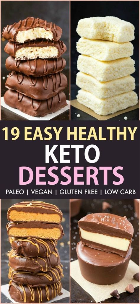 Easy Keto Desserts Recipes Which Are Actually Healthy Vegan Paleo