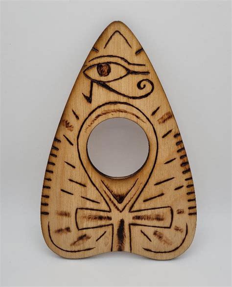 Ouija Spirit Board Planchette Ankh Regular Size