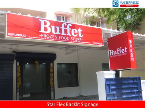 Flex Sign Board Backlit Glow Sign Board Manufacturers