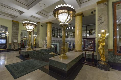 Interior Of The Metropol Hotel Moscow Russia Editorial Stock Image