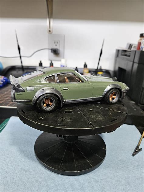 Nissan S Fairlady Z Aero Custom Door Plastic Model Car Vehicle