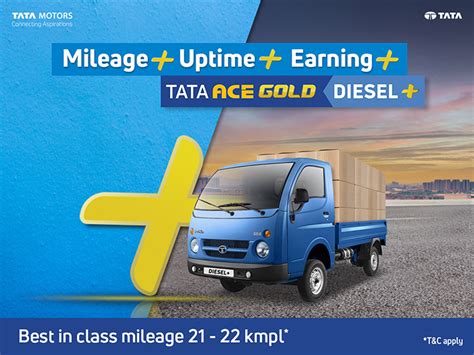 Tata Ace Gold Diesel Plus Price Mileage Specifications And Load