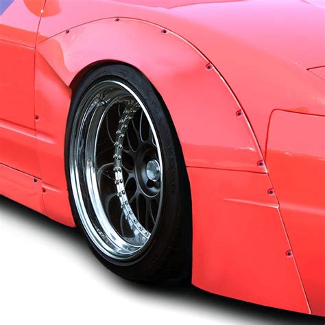 Duraflex Rbs V Style Fiberglass Front Fender Flares Unpainted