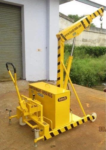 Mobile Floor Crane Counter Weight Mobile Floor Jib Crane Manufacturer