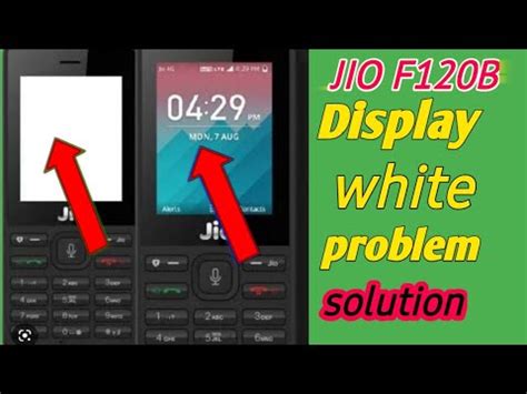 Jio F120b Display White Problems Solution Jio F120b White Display