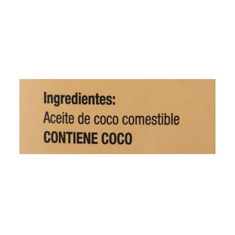 Aceite comestible Great Value puro de coco 420 ml Bodega Aurrera en línea