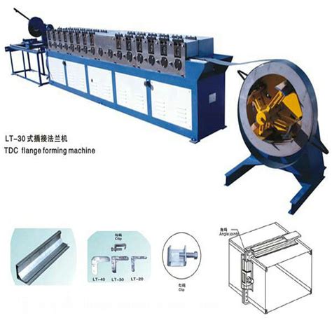 Tdctdf Flange Forming Machine For Ventilation Tube Duct Former Flange Forming Machine And