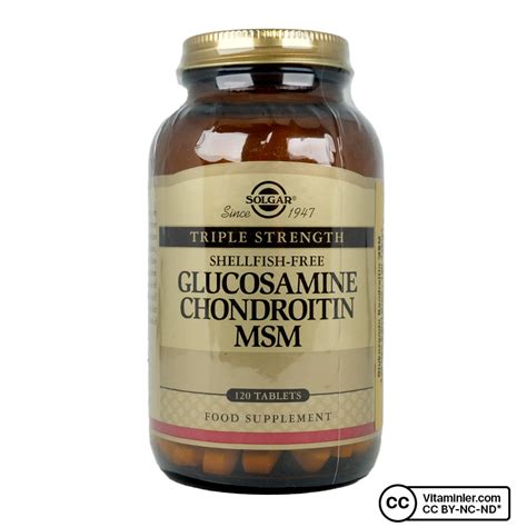 Solgar Glucosamine Chondroitin Msm Tablet Vitaminler