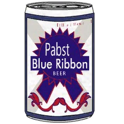 Pabst Blue Ribbon Can Png