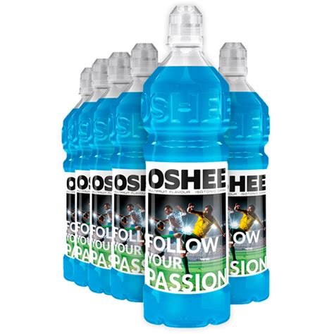 6kpl Oshee Isotonic Multifruit Urheilujuoma 750ml