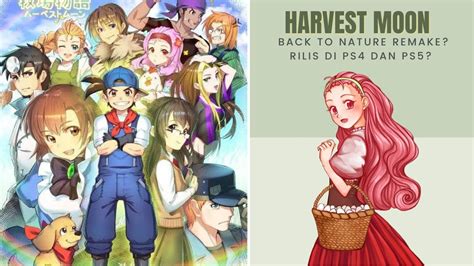 Harvest Moon Back To Nature Remake Rilis Di Ps Ps Setelah Tahun