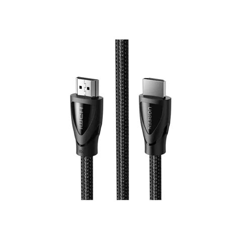 Shop Ugreen Hdmi Cable 3m Male To Male With Cotton Braided Black At