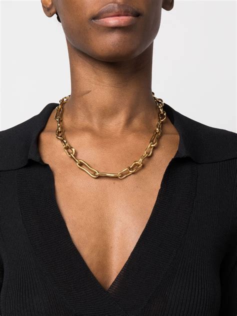 Missoma Chain Link Choker Necklace Farfetch