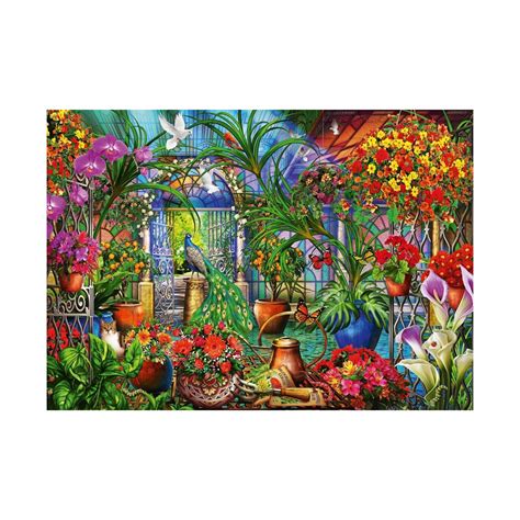 Puzzle Bluebird Marchetti Ciro Maison Verte Tropicale 1000 pièces