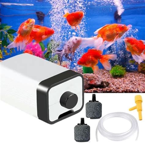 Talinoz Aquarium Air Pump Silent For Fish Tank Oxygen Air Pump