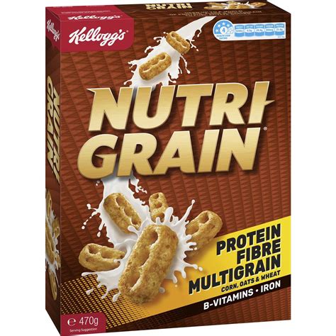 Kellogg S Nutri Grain Protein Breakfast Cereal G Woolworths