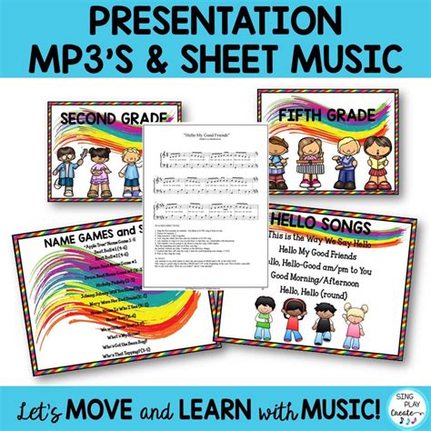 Elementary Music Class Essentials Basic Songs, Activities, Games ...