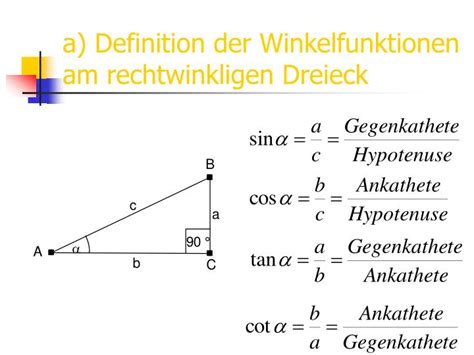 Ppt Trigonometrische Funktionen Powerpoint Presentation Id