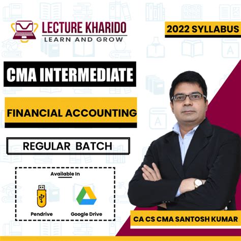 CMA Inter Financial Accounting By CA Santosh Kumar For June 24