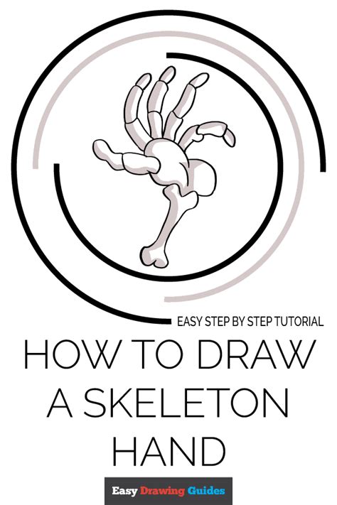 Skeleton Hand Drawing Tutorial