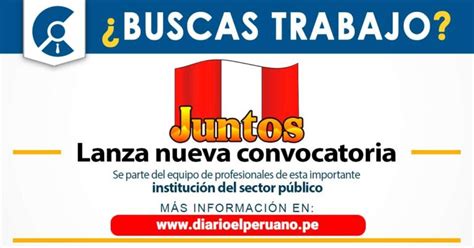 Convocatoria Programa Juntos Puestos De Gestores Locales Con Sueldos