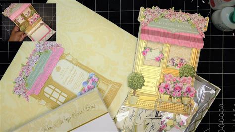 Anna Griffin Flower Shop Easel Dies Finishing School Kit Tutorial