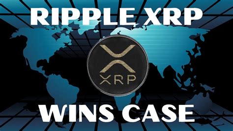 What Happens When Ripple Xrp Wins Their Case With The Sec Youtube