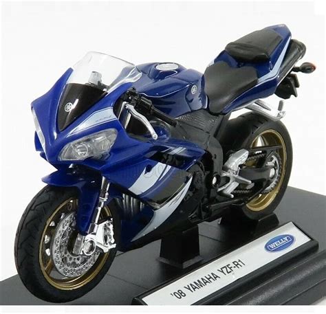 Yamaha Yzf R Moto De Coleccion A Escala Scale Bike