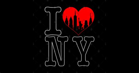 I Love New York I Red Heart Love New York City Nyc Men Women I Love