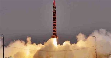 Jnanasele Pakistan Successfully Test Fires Nuclear Capable Shaheen Iii