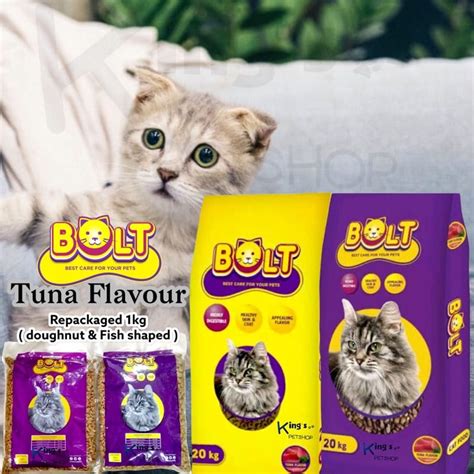 Jual BOLT CAT IKAN REPACK 800GR Makanan Kering Kucing Dry Food Cat