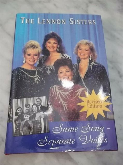 Same Song Separate Voices The Collective Memoirs Of The Lennon Sisters Signed 9780915677108